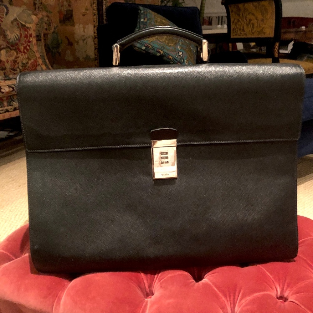 Large PRADA Briefcase - Picture 5 of 8